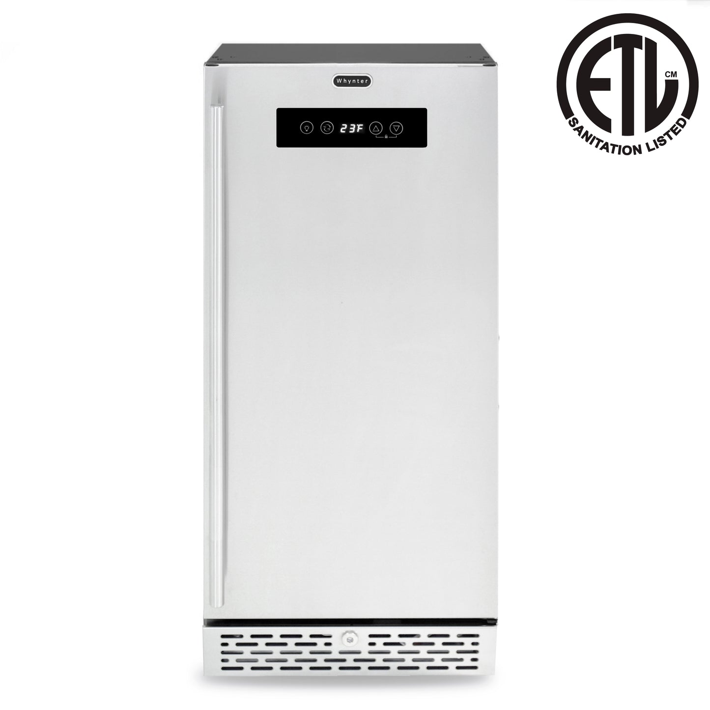 15″ Wide Built-in 2.9 cu. ft. Beer Keg Froster Beverage Refrigerator with Digital Controls – ETL Sanitation Mark (BEF-286SB)