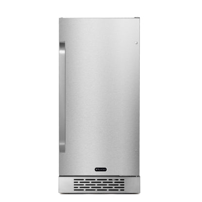 15″ Wide Built-In Energy Star 3.0 cu. ft. Indoor/Outdoor Beverage Refrigerator Cooler Weather Proof in Stainless Steel (BOR-326FS)