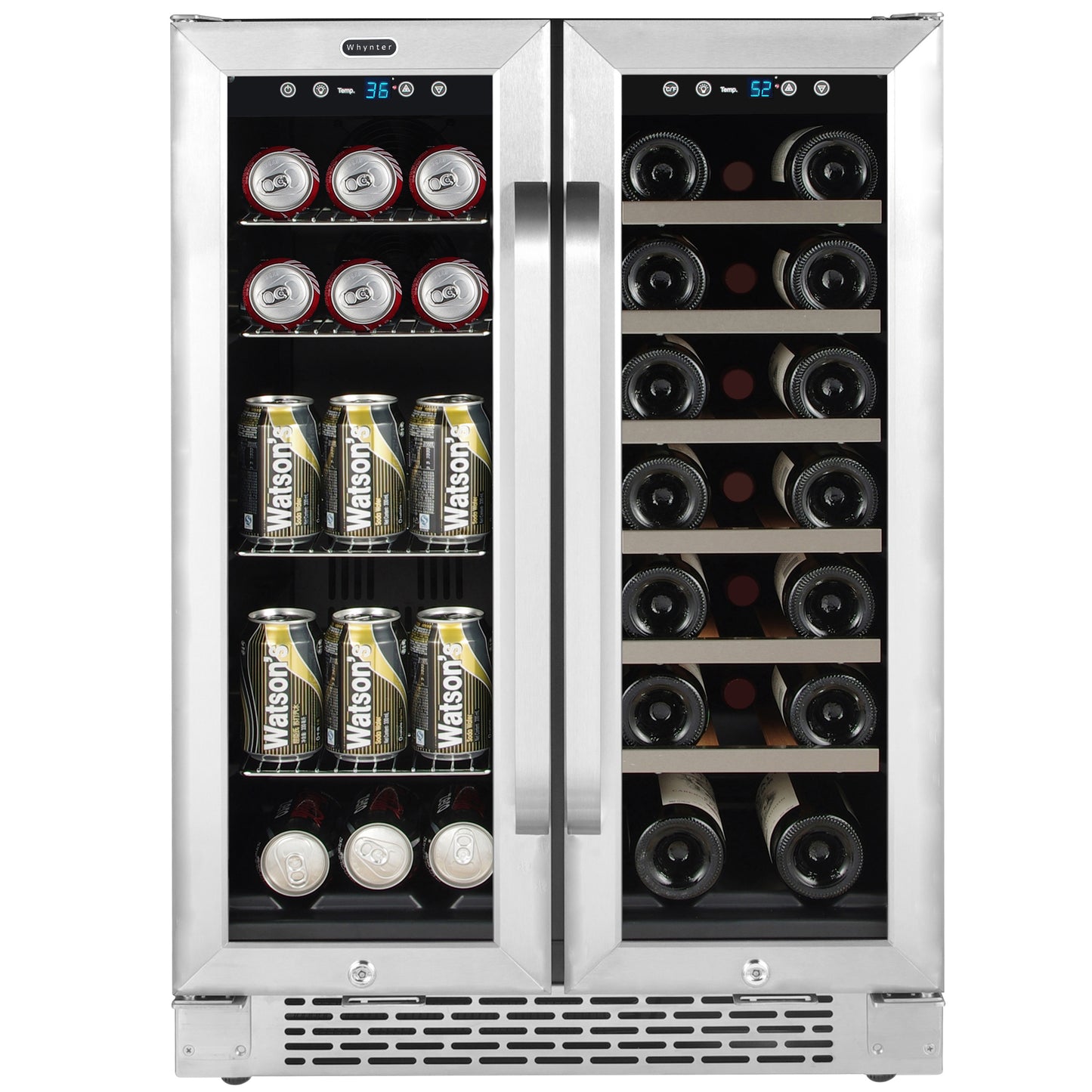 24″ Wide Built-In Dual Zone Wine and Beverage Center (BWB-2060FDS)