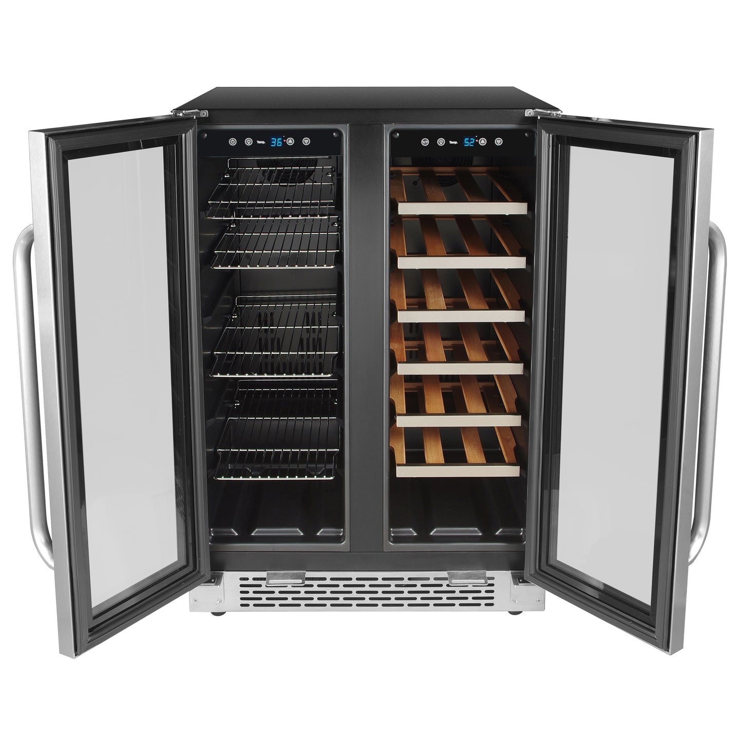 24″ Wide Built-In Dual Zone Wine and Beverage Center (BWB-2060FDS)