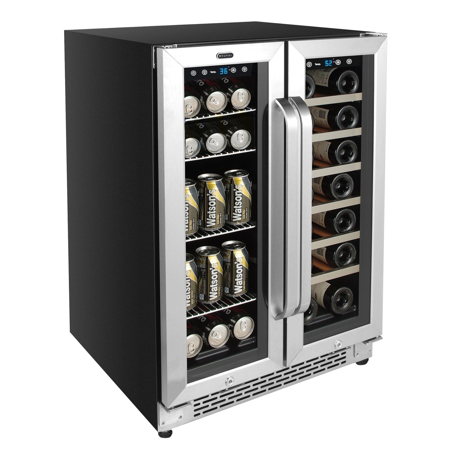 24″ Wide Built-In Dual Zone Wine and Beverage Center (BWB-2060FDS)