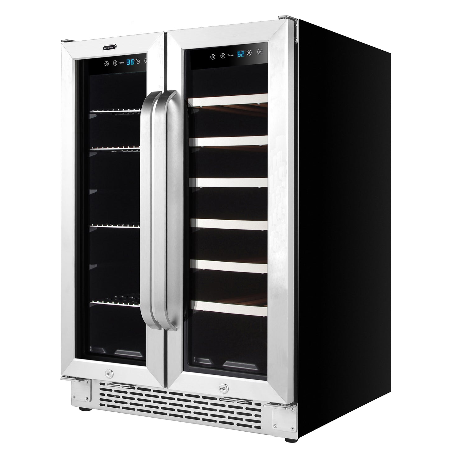 24″ Wide Built-In Dual Zone Wine and Beverage Center (BWB-2060FDS)