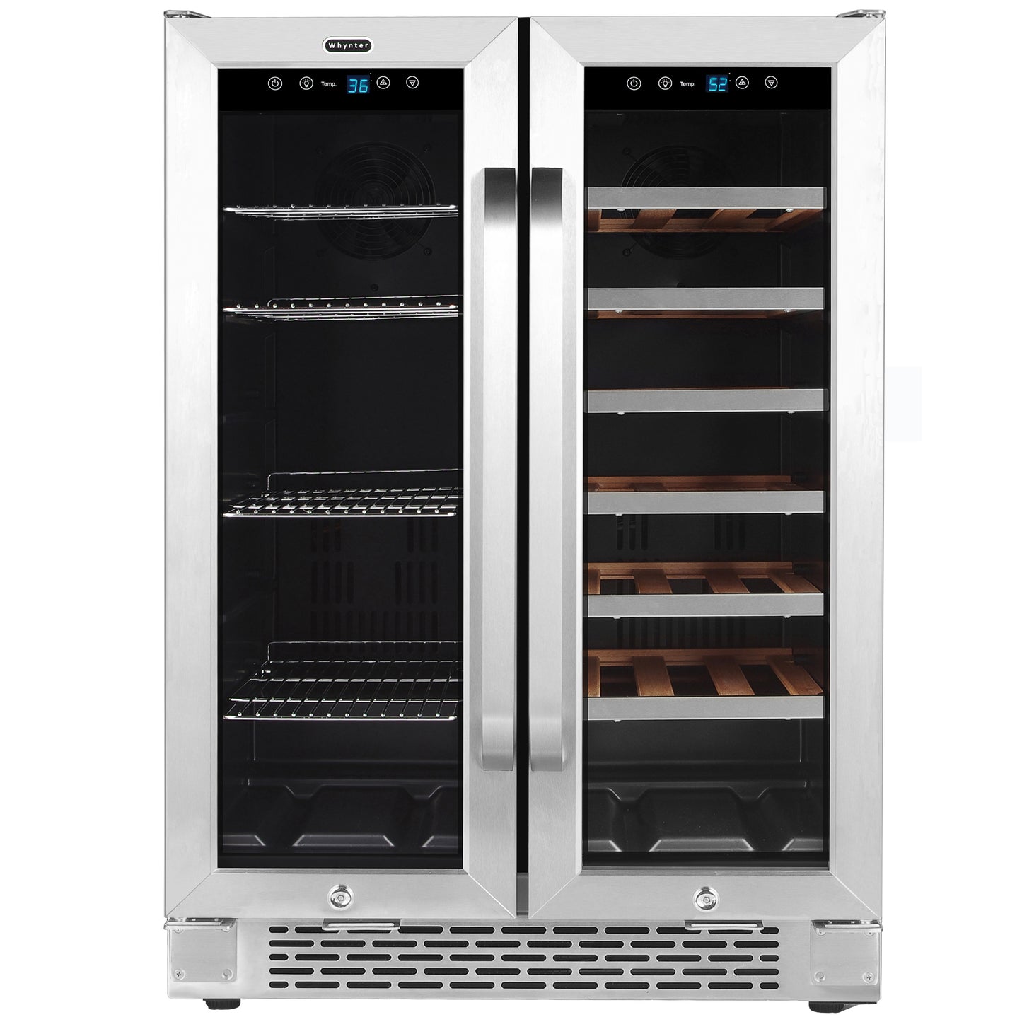 24″ Wide Built-In Dual Zone Wine and Beverage Center (BWB-2060FDS)