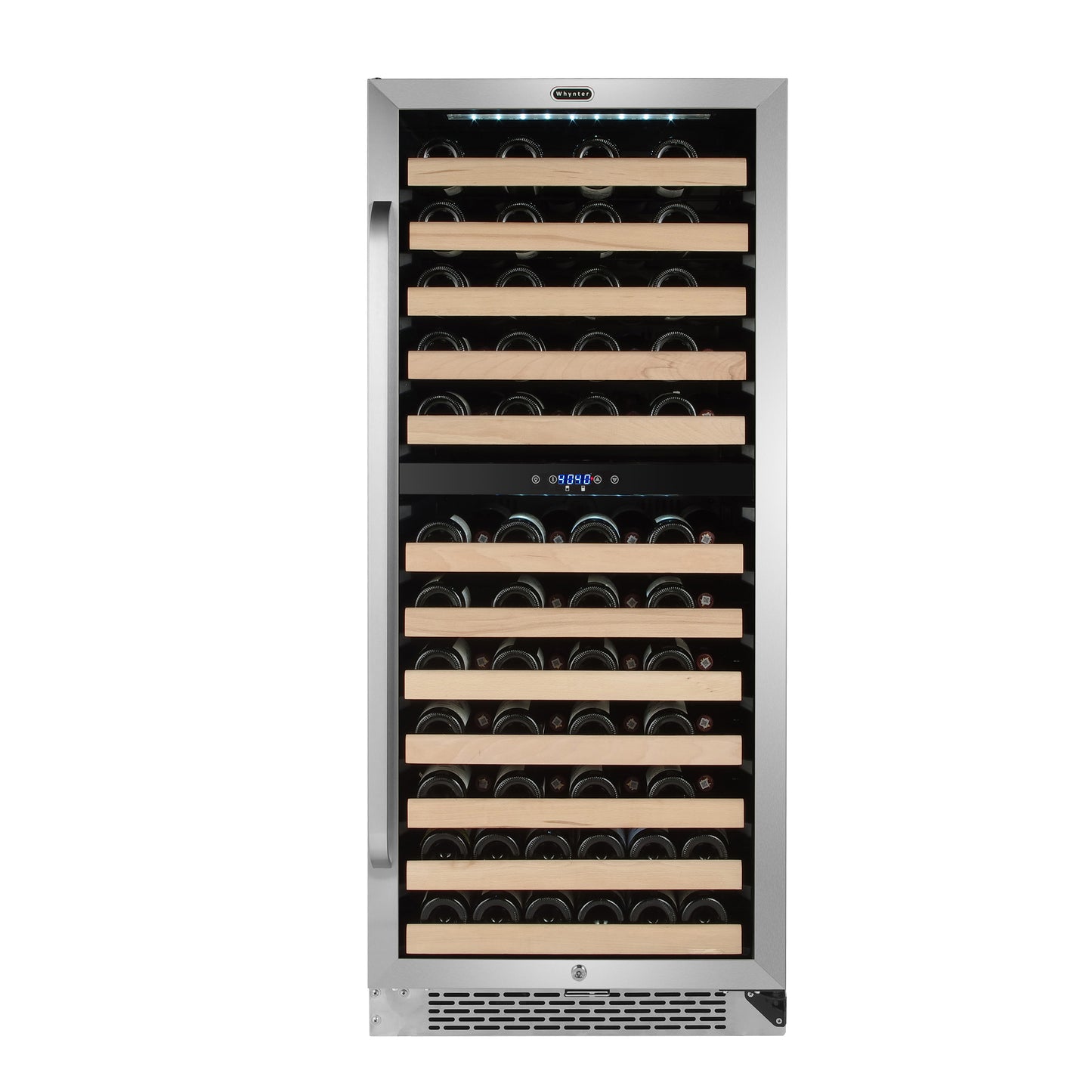 24″ Wide 92 Bottle Built-in Large Capacity Dual Zone Wine Refrigerator (BWR-0922DZ)