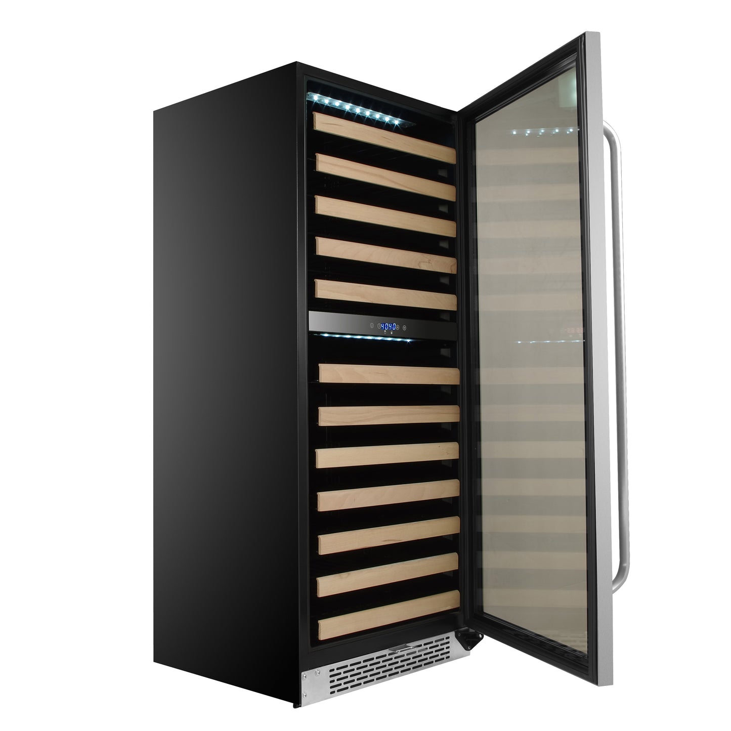 24″ Wide 92 Bottle Built-in Large Capacity Dual Zone Wine Refrigerator (BWR-0922DZ)