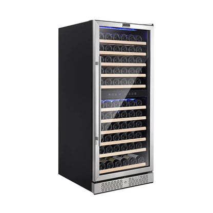 Empava 55" Tall Dual Zone Built-in/Freestanding  100 Bottle Wine Fridge (EMPV-WC06D)