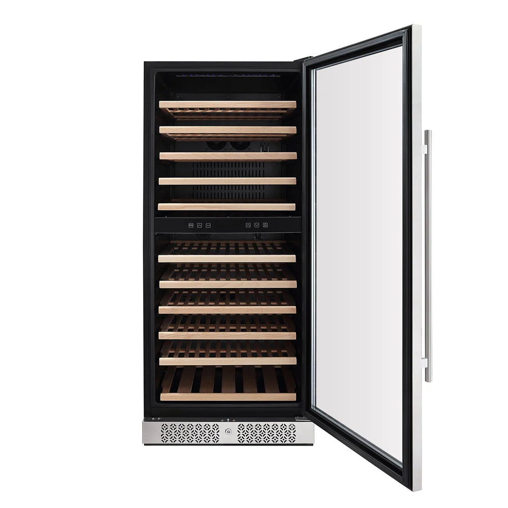 Empava 55" Tall Dual Zone Built-in/Freestanding  100 Bottle Wine Fridge (EMPV-WC06D)