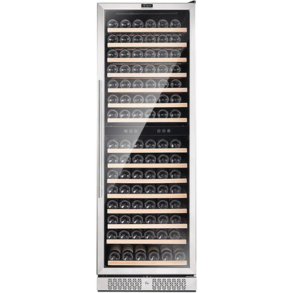 Empava Dual Zone Built-in/Freestanding Wine Cooler 70" Tall Wine Fridge (EMPV-WC08D)