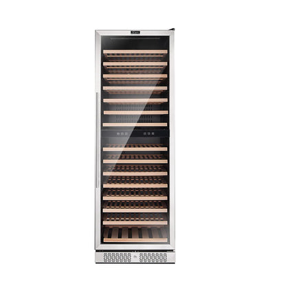 Empava Dual Zone Built-in/Freestanding Wine Cooler 70" Tall Wine Fridge (EMPV-WC08D)