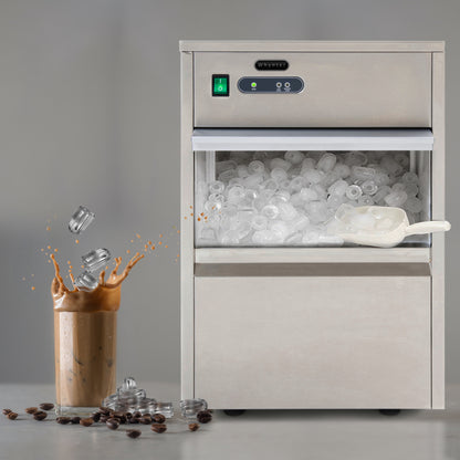 15" Wide 44 lbs. Capacity Portable Freestanding Ice Maker (FIM-450HS)