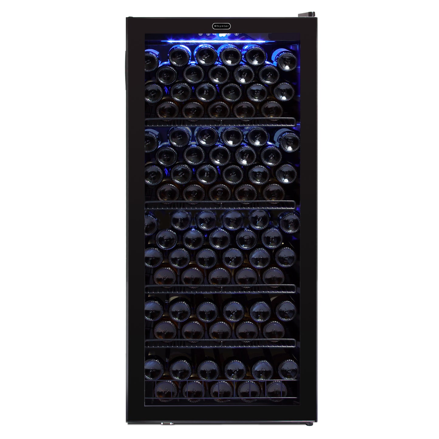 24" Wide 124 Bottle Freestanding Wine Refrigerator (FWC-1201BB)