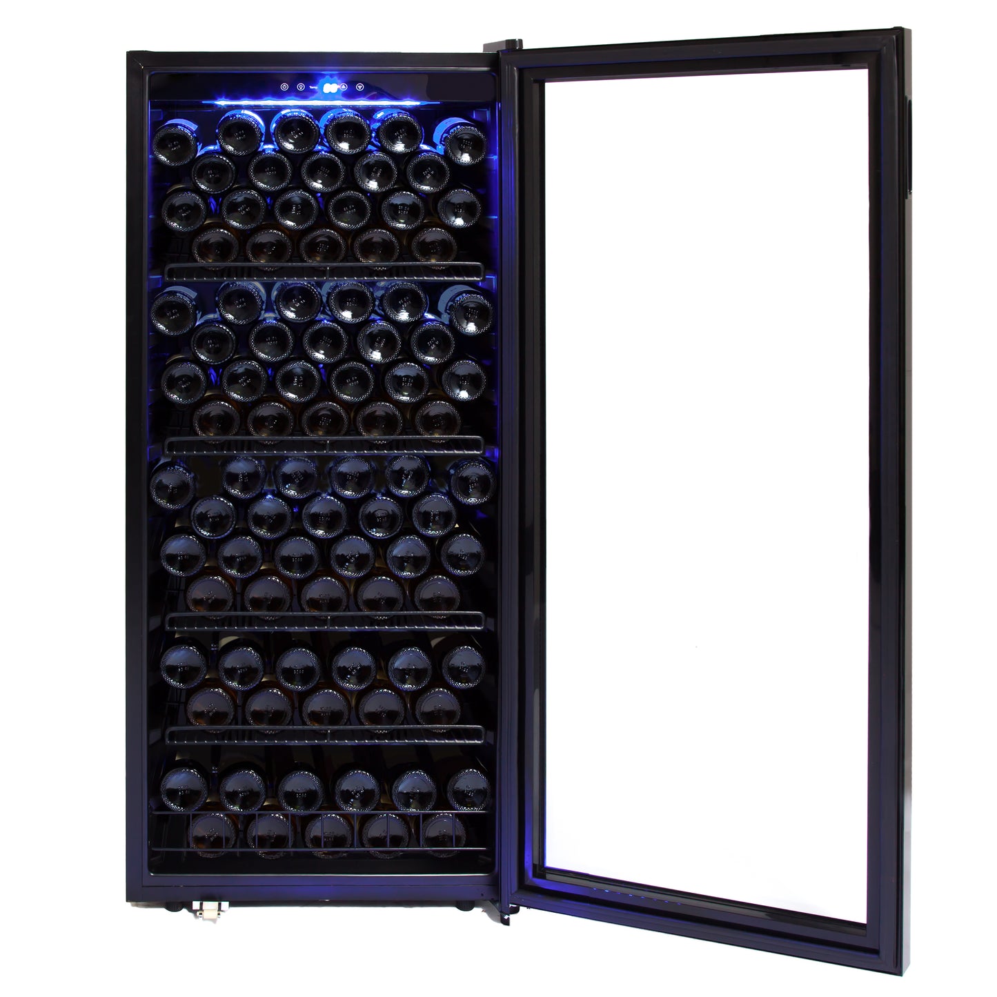 24" Wide 124 Bottle Freestanding Wine Refrigerator (FWC-1201BB)