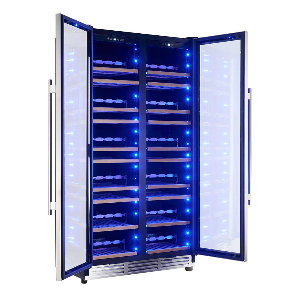 40" Wide Side-by-Side Dual Zone Wine Cooler (FWCDR6642-40S)