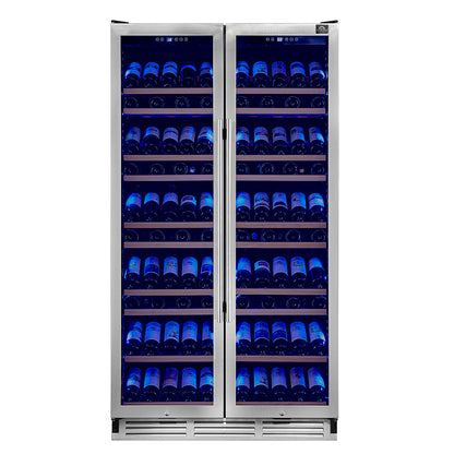 40" Wide Side-by-Side Dual Zone Wine Cooler (FWCDR6642-40S)