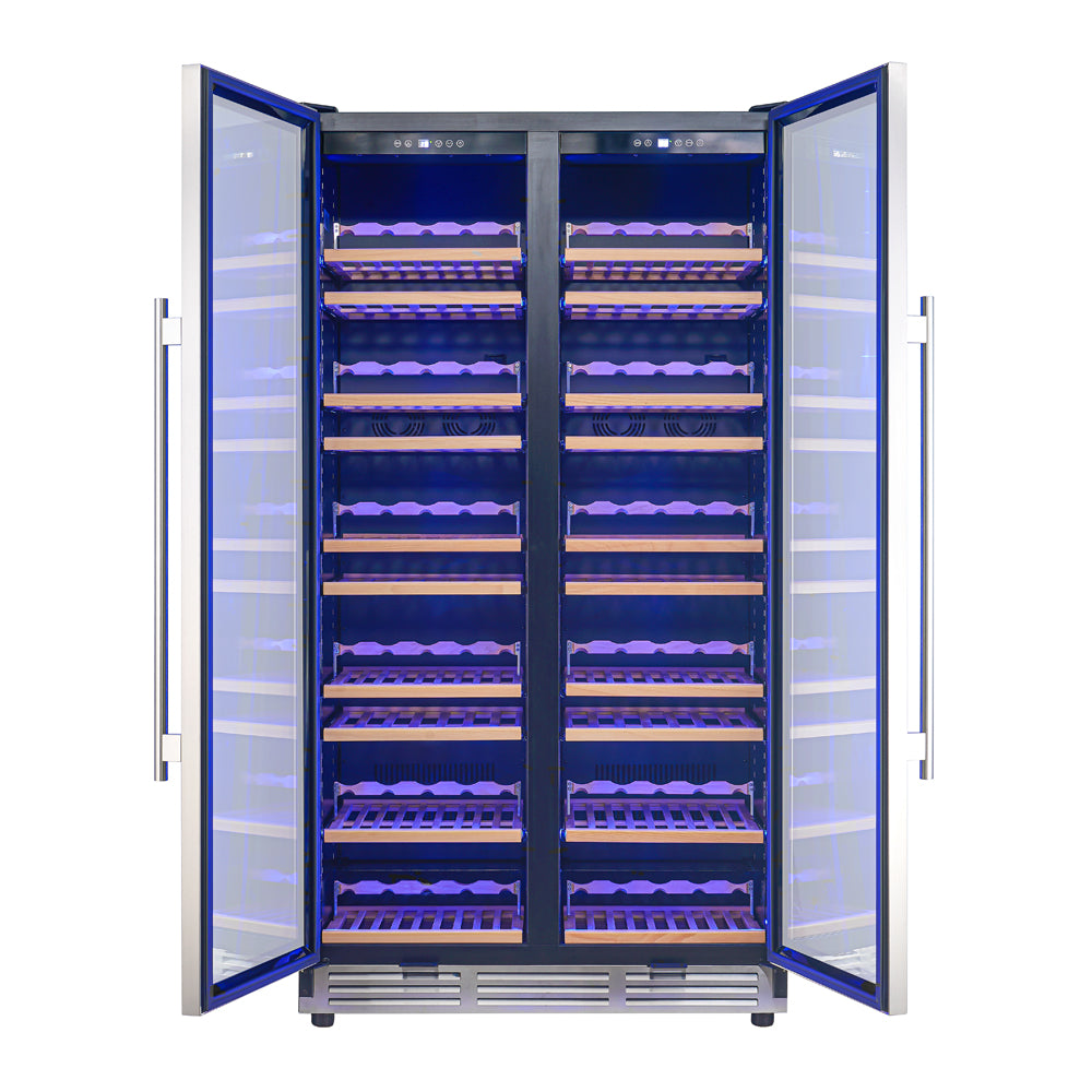 40" Wide Side-by-Side Dual Zone Wine Cooler (FWCDR6642-40S)