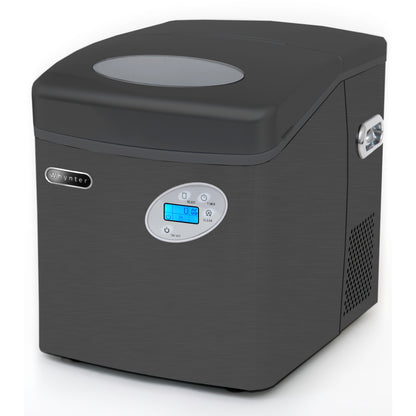 49lb Capacity Portable Stainless Steel Ice Maker with Water Connection (IMC-491DC)