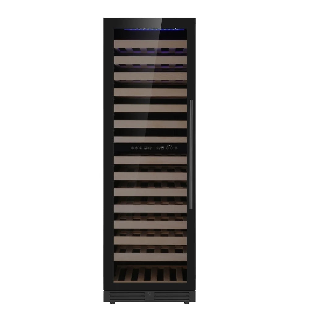 24" Wide Built-in/Freestanding Upright Single Zone Large Wine Cooler with Low E-Glass Door (KBU425WX)