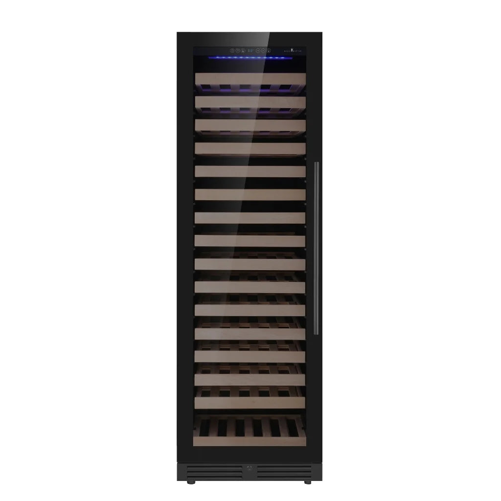 24" Wide Built-in/Freestanding Upright Single Zone Large Wine Cooler with Low E-Glass Door (KBU425WX)