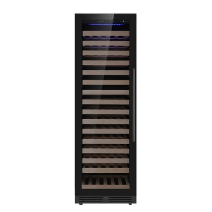 24" Wide Built-in/Freestanding Upright Single Zone Large Wine Cooler with Low E-Glass Door (KBU425WX)