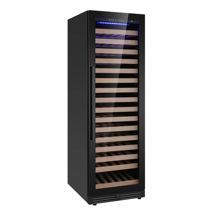 24" Wide Built-in/Freestanding Upright Single Zone Large Wine Cooler with Low E-Glass Door (KBU425WX)