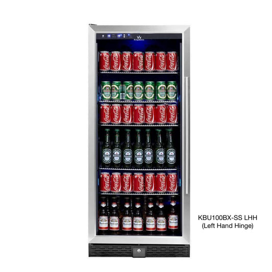 56" Tall Beverage Fridge Center Freestanding