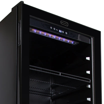 24" Wide 124 Bottle Freestanding Wine Refrigerator (FWC-1201BB)