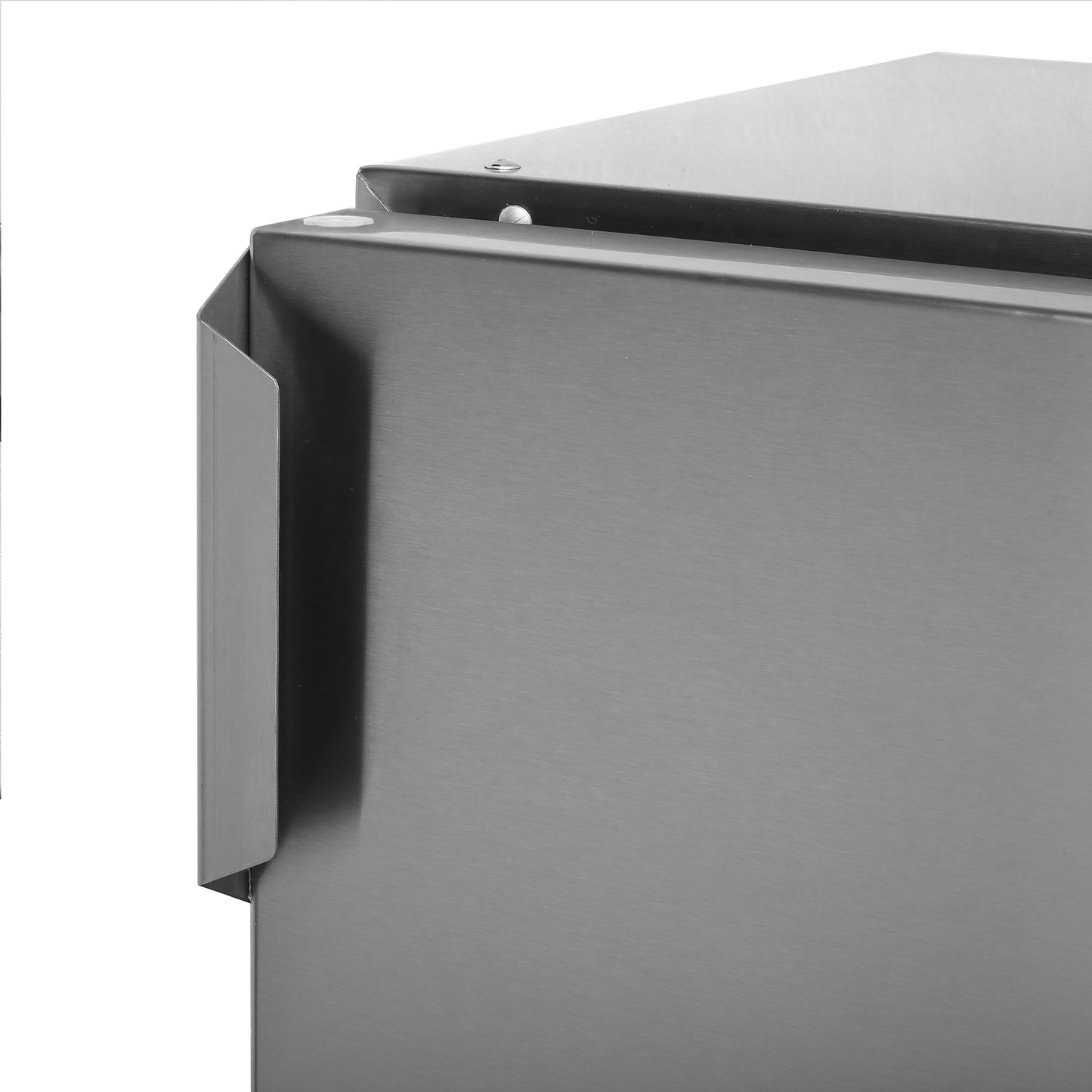 23lb Capacity 14” Wide Undercounter Automatic Stainless Steel Marine Ice Maker (MIM-14231SS)