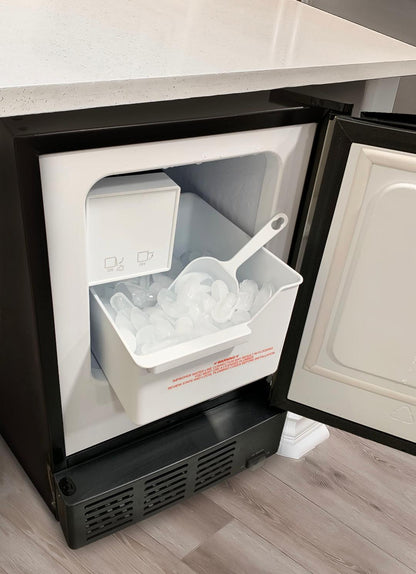 12 lbs. Capacity 15″ Wide  Built-In Ice Maker in Stainless Steel (UIM-155)